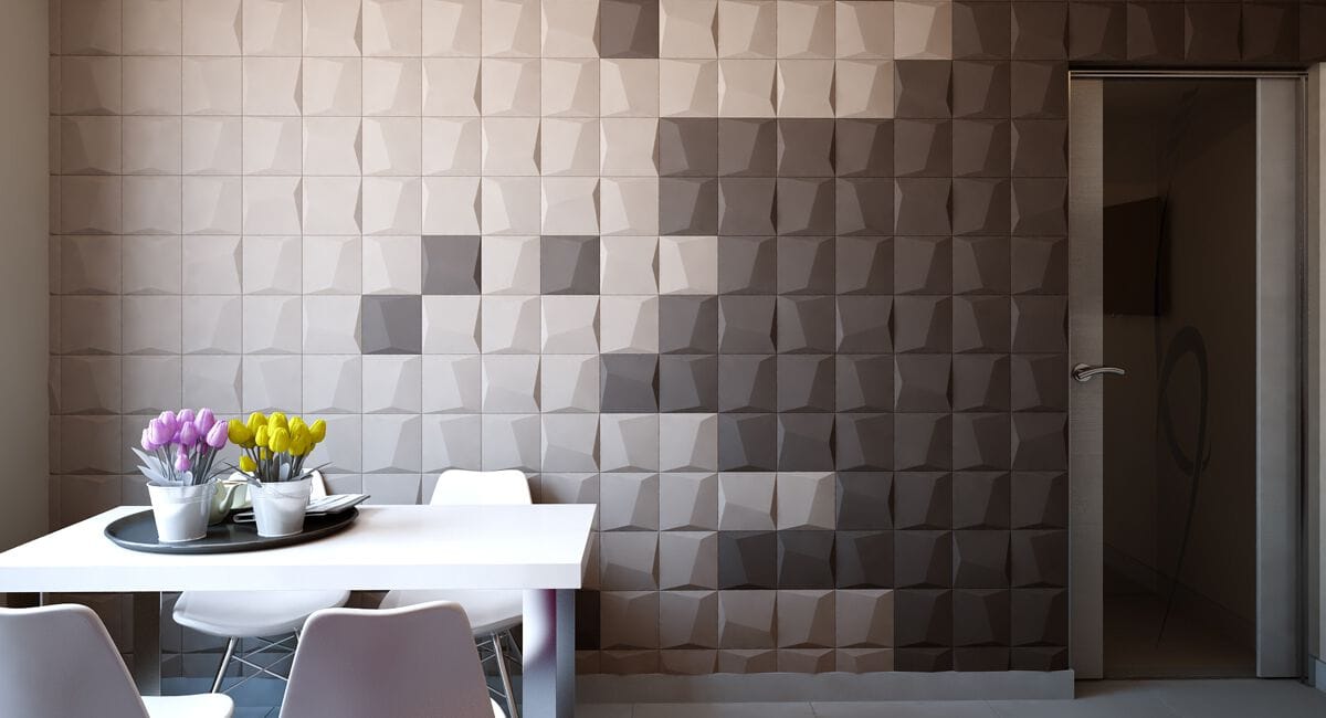 Трехмерное гипсовое покрытие WallDeco M-Modern ARCH-00029497 - Вид №4