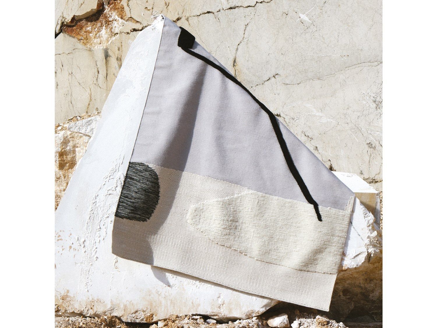 Прямоугольный ковер ручной работы из ткани In Stock карпета ARCH-00107449 - Вид №1