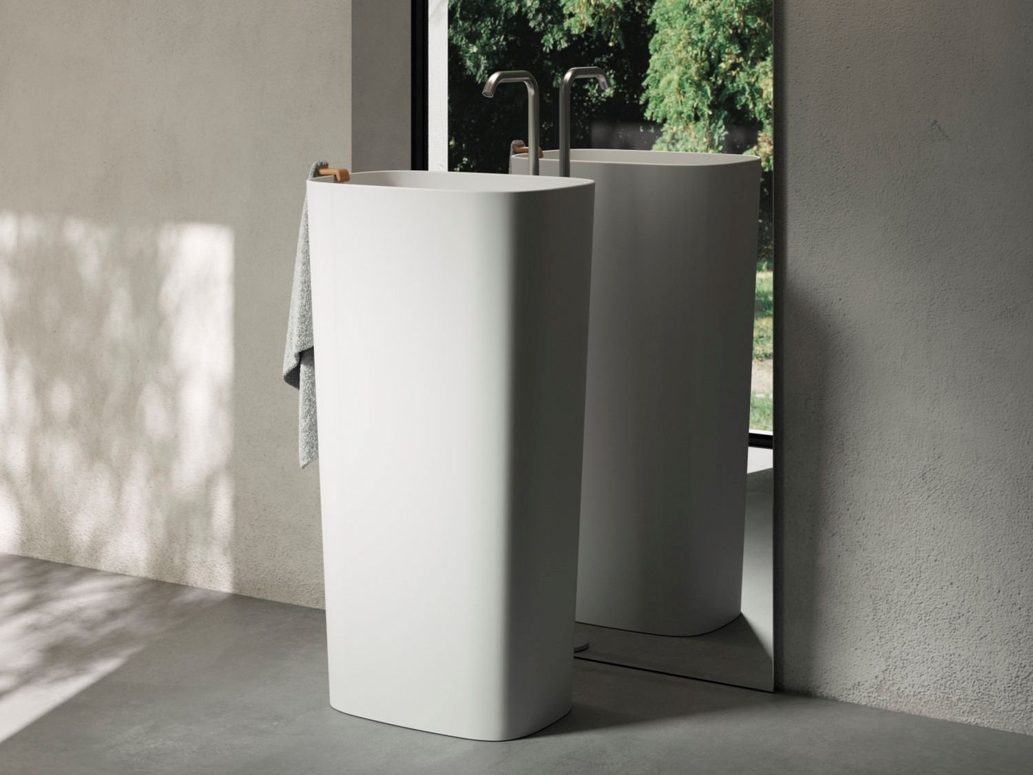 Отдельно стоящая раковина Corian® Rexa источник ARCH-00111147