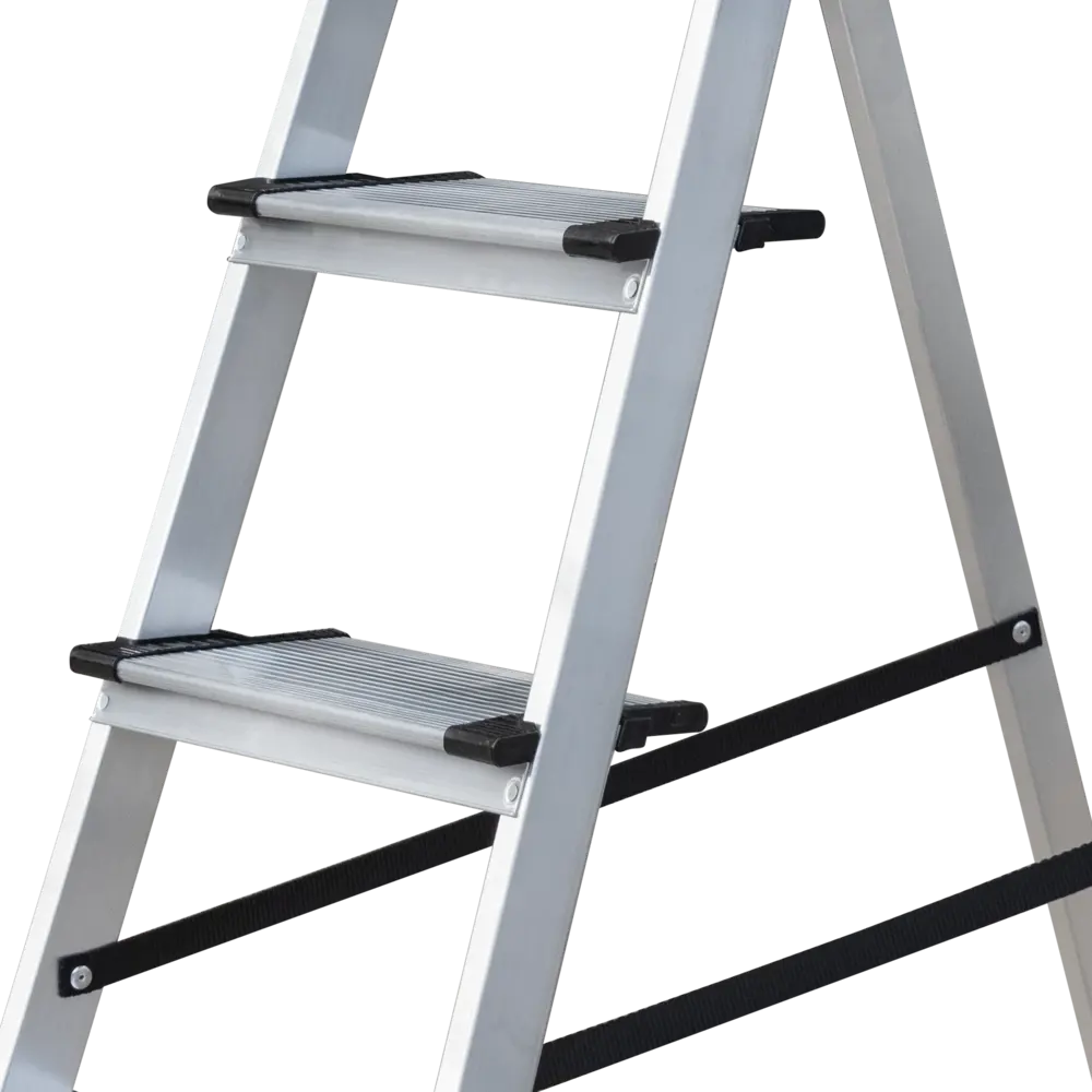Алюминиевая стремянка Standers 8-ступенчатая с платформой и органайзером 88936750 STLM-1360642 - Вид №7