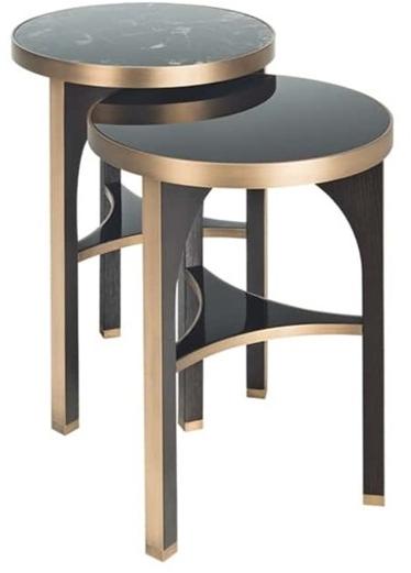 FRATO Круглый деревянный журнальный столик sun-id-1368568 - Вид №2