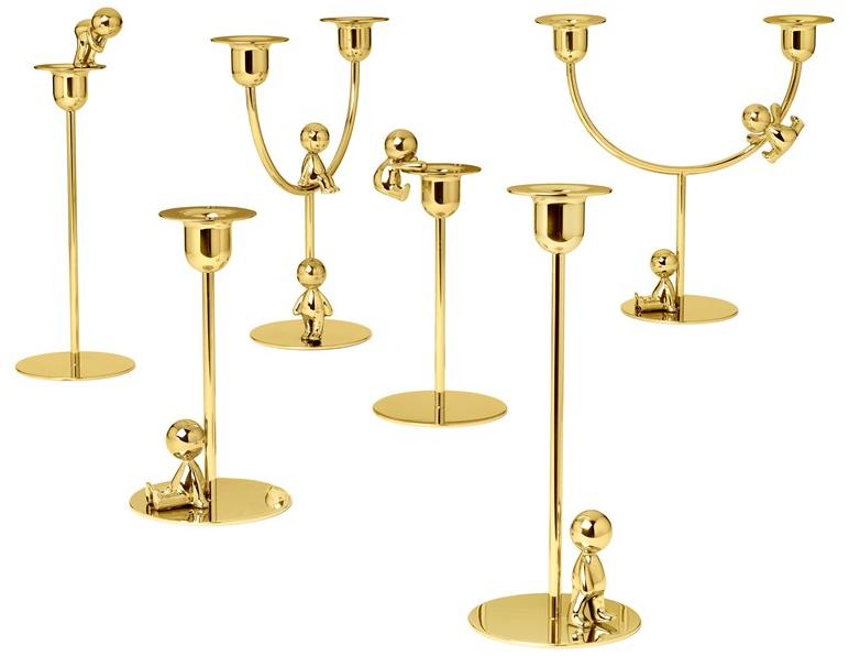 GHIDINI1961 Подсвечник из латуни Omini Sg606pb111 - Вид №1