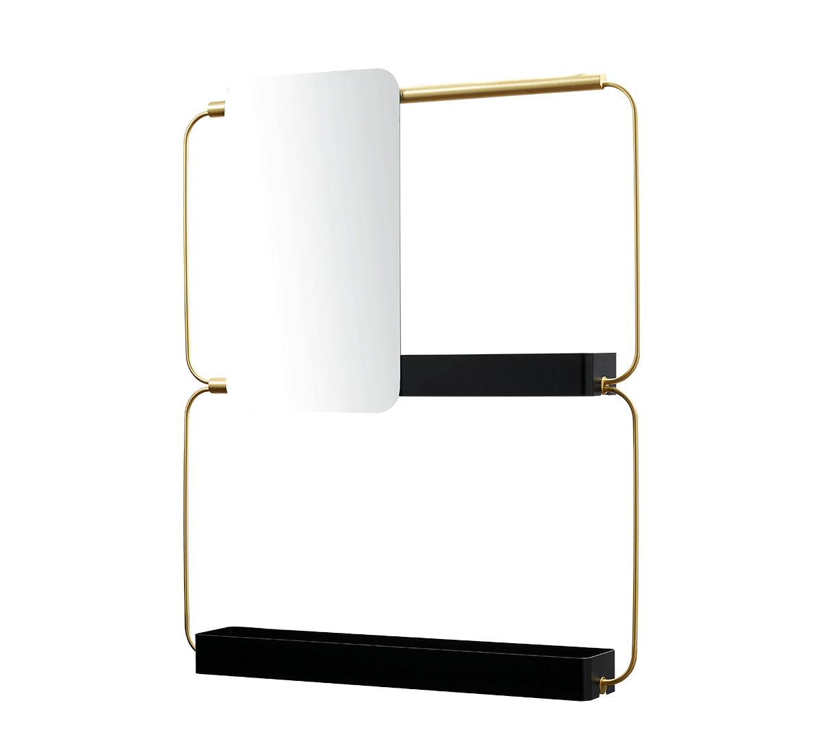 Ex.T Nudo Подвесная или настенная модульная система nudo_ottone_1 - Вид №1