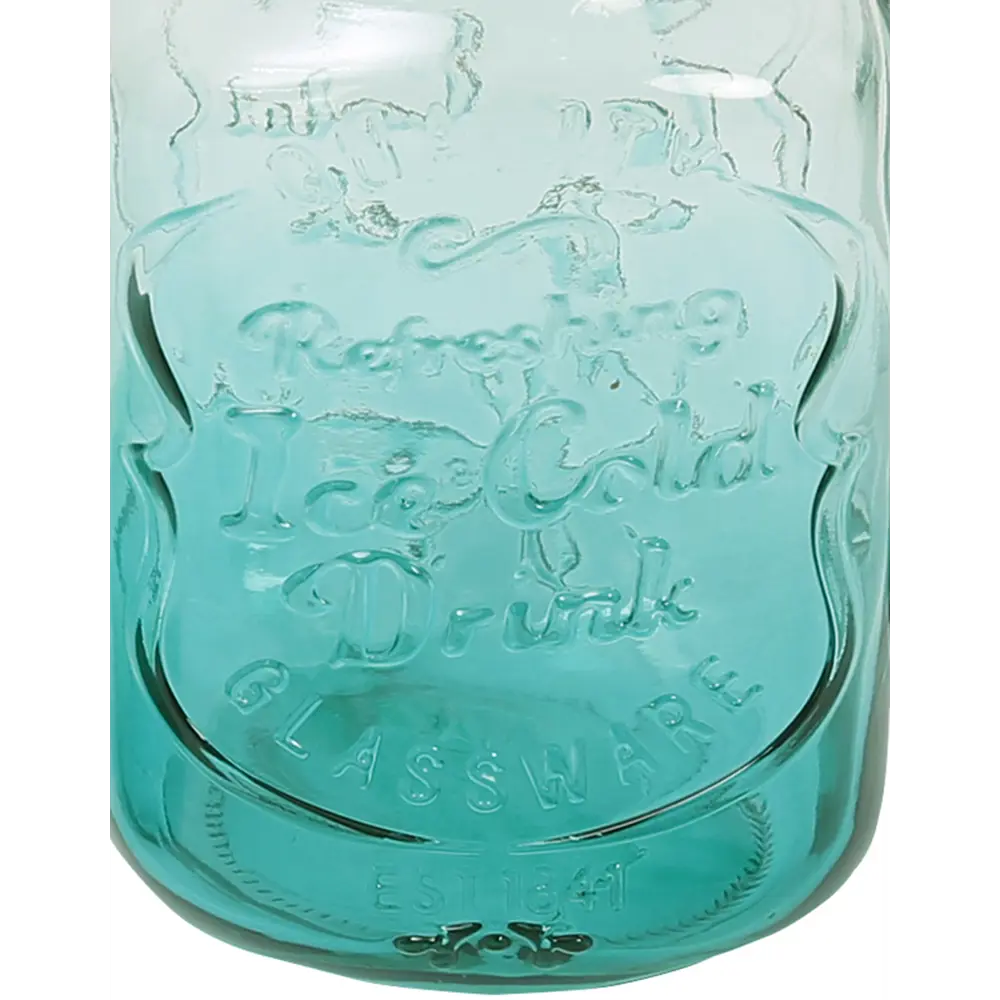 Стакан с трубочкой 500 мл стекло цвет зеленый Santreyd MS-BL-500G STLM-2092361 - Вид №1