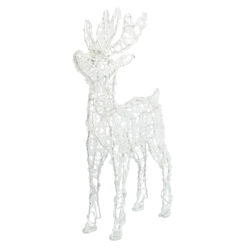 84905640 Фигура садовая светодиодная Christmas «Олень» h60 см свет цветной RGB STLM-0953476 Santreyd  - Вид №2