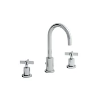 CRICR205 Смеситель для раковины REGULAR на 3 отверстия со сливным клапаном 1 ”1/4 Cristina Rubinetterie