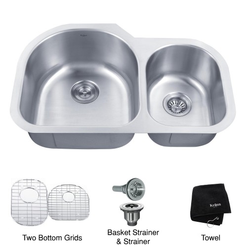 KBU26 Мойка кухонная прямоугольная Krausru  - Вид №5