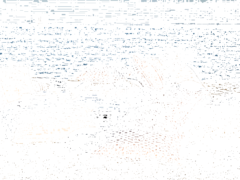 Élitis Квадратная вышитая льняная подушка  Co 136  - Вид №3