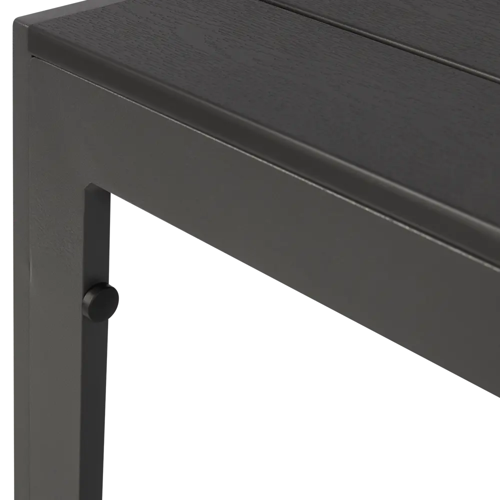 Садовый стол нераздвижной BEGINIA Lyra 160x80 см алюминий серый 89435608 STLM-2001703 - Вид №7