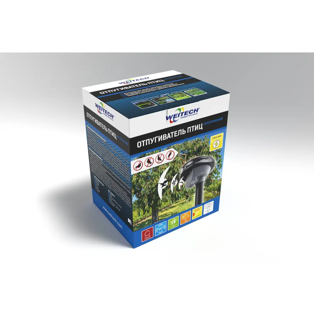 Отпугиватель птиц Weitech WK0025-RU STLM-2007757 - Вид №2