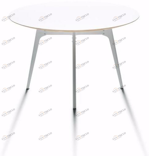 DE PADOVA Круглый стол со столешницей из hpl sun-id-1429346