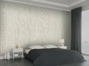 Affreschi & Affreschi Рулонные экологические обои из гипса с цветочными мотивами Season 1 Kw0603