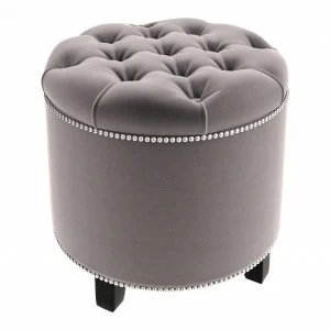 Пуф круглый MODENA серый PUSHA ДИЗАЙНЕРСКИЕ, PUSHA 061324 Серый