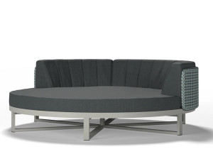 Ткань круглая Садовая кровать