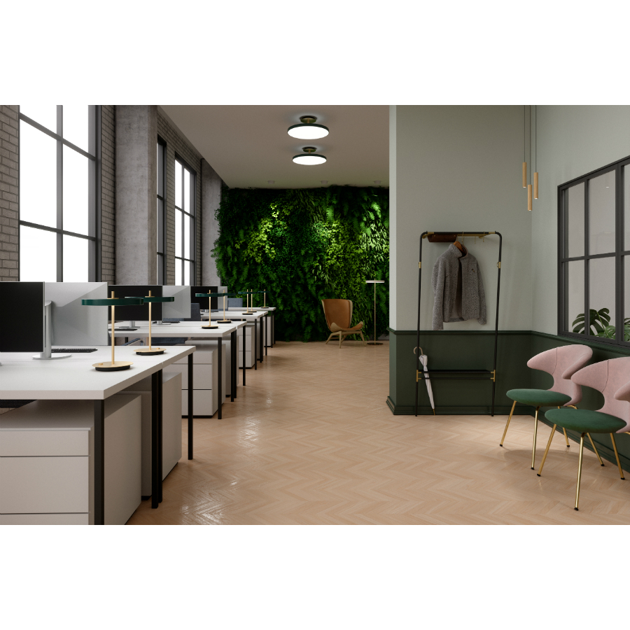 2337 Светильник напольный asteria floor, D43 см, белый UMAGE  - Вид №3