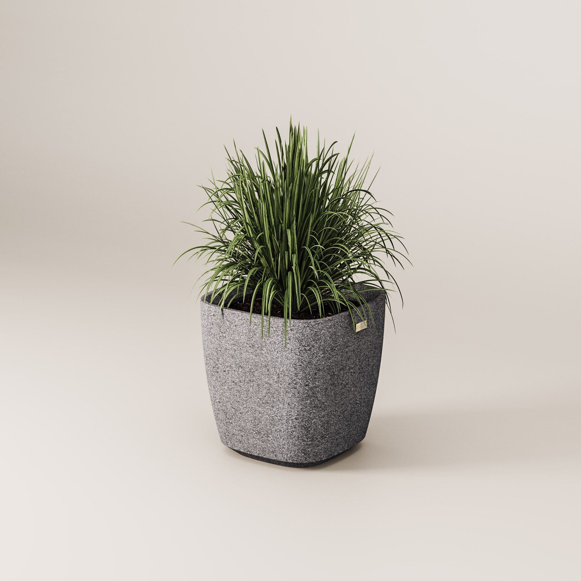 Бетонная квадратная плантатор Kremen ARCH-00077472 - Вид №5