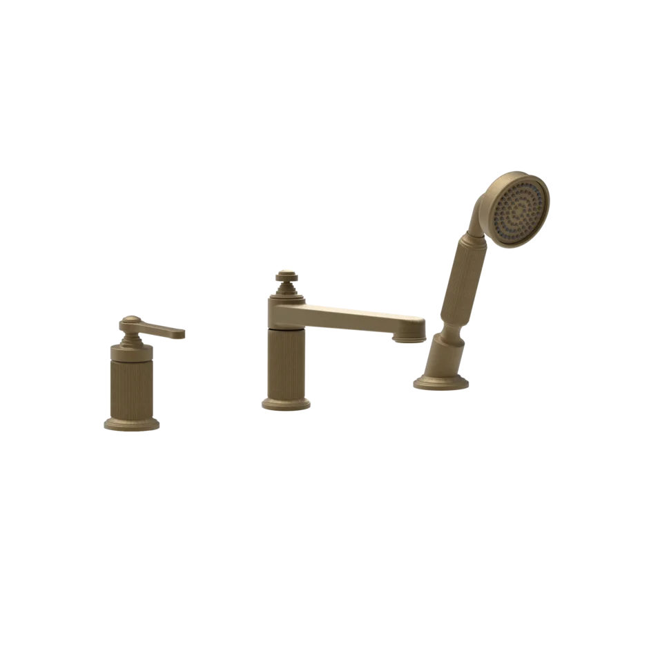 Смеситель для ванны 65037 713 Gessi Venti20 СТАРИННАЯ ЛАТУНЬ 65037713