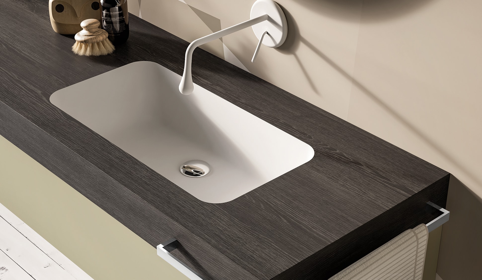 Kami – 01 Mastella  Kami  Комплект мебели для ванной - Вид №1