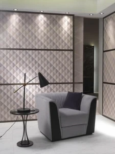 Carpanelli Раздвижная деревянная дверь Optical skin Por04