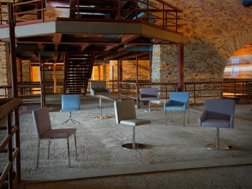 Domingo Salotti Вращающееся кресло с тканевой обивкой Kelly sun-id-1386169 - Вид №3