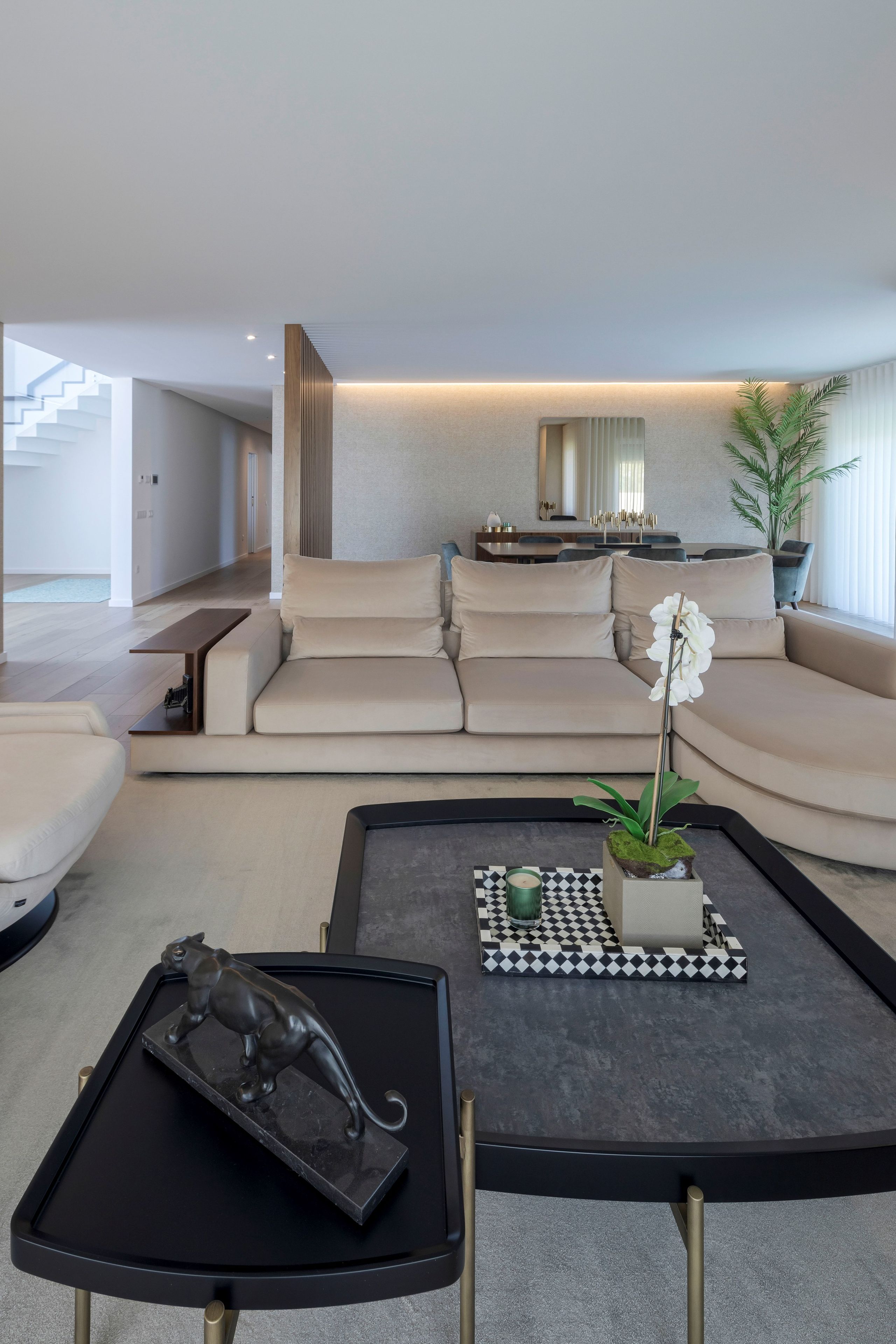 Железный прямоугольный низкий журнальный столик Stylish Club Capri ARCH-00135292 - Вид №10