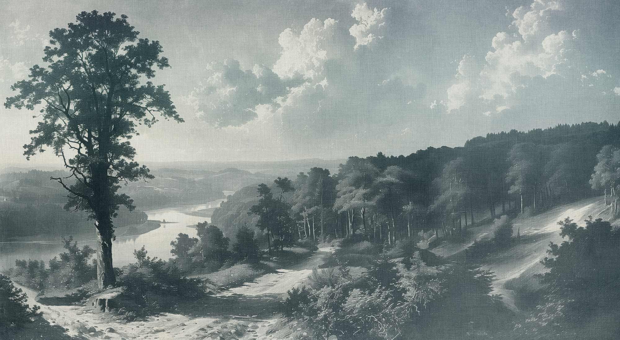 Панорамные обои с пейзажами Tecnografica New Romantic ARCH-00056331 - Вид №6