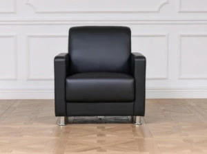 Arrediorg.it® Кресло из экокожи с подлокотниками Helios 1503d-1