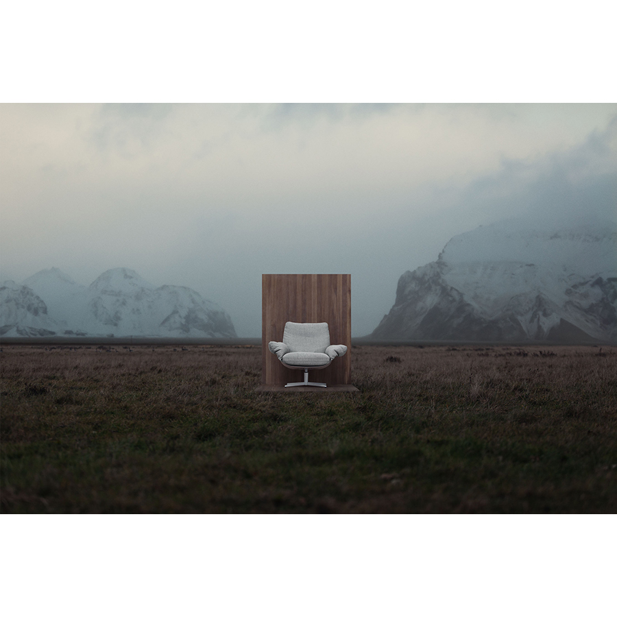 Кресло Softbird, молочное Sits S1628 - Вид №3