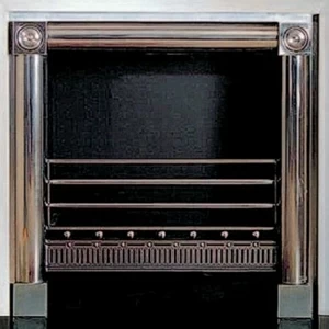 Декоративная вставка для каминов afinast Devon Devon FIREPLACES ASTON STEEL INSERT