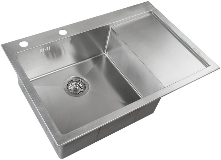 Мойка кухонная ZorG Inox RX 7851-L из нержавеющей стали, сталь RX-7851-L