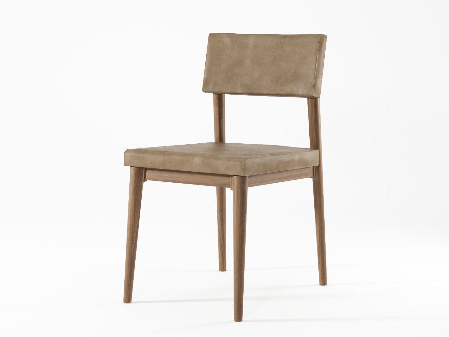 Мягкий стул для ресторана из массива дерева KARPENTER Винтаж ARCH-00059629 - Вид №27