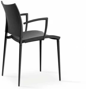 Desalto Штабелируемое кожаное кресло с обивкой Sand