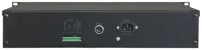 SKAT-V.12DC-18 Rack Skat -v.12dc-18 rack power supply 12v, 18a, height 2u 5 inform. exits Бастион  - Вид №2
