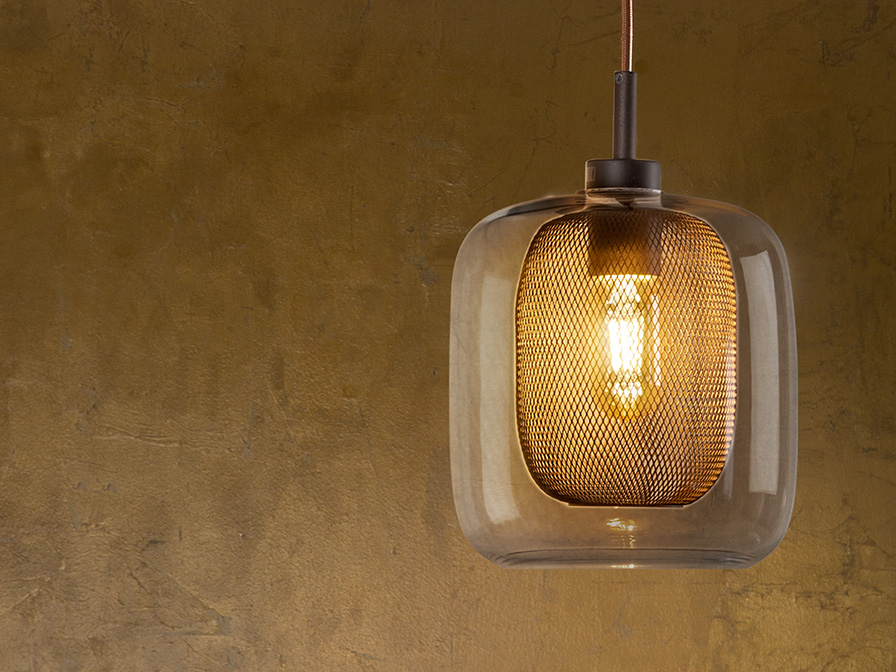 074325 Подвесной светильник 1L шоколадный Schuller Fox - Вид №1