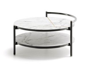 Мраморный журнальный столик для гостиной