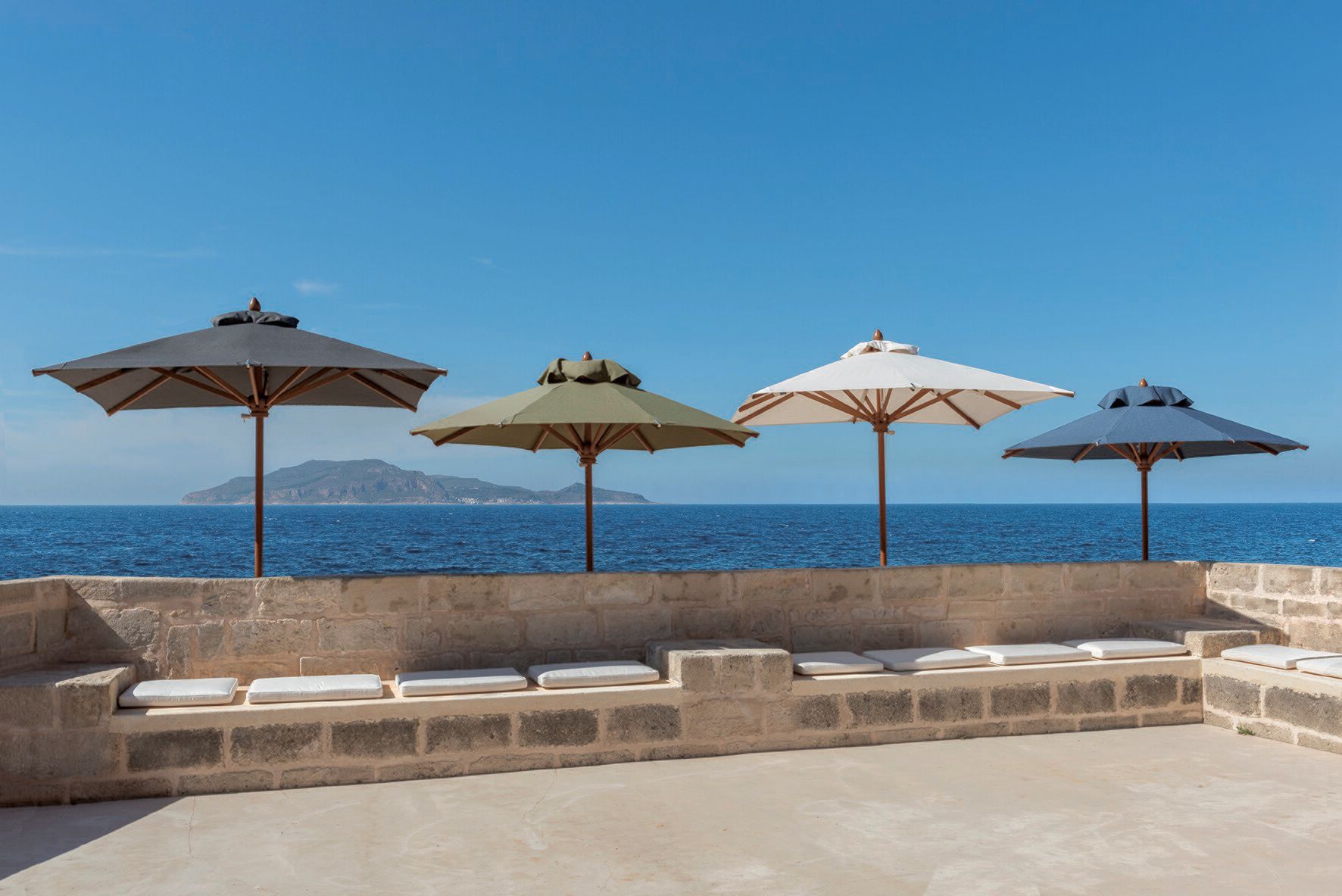 Квадратный зонтик из акриловой ткани Ethimo ARCH-00152016 - Вид №3