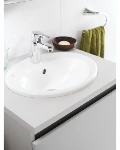 555599R1 Накладная раковина под столешницу  овальная Gustavsberg