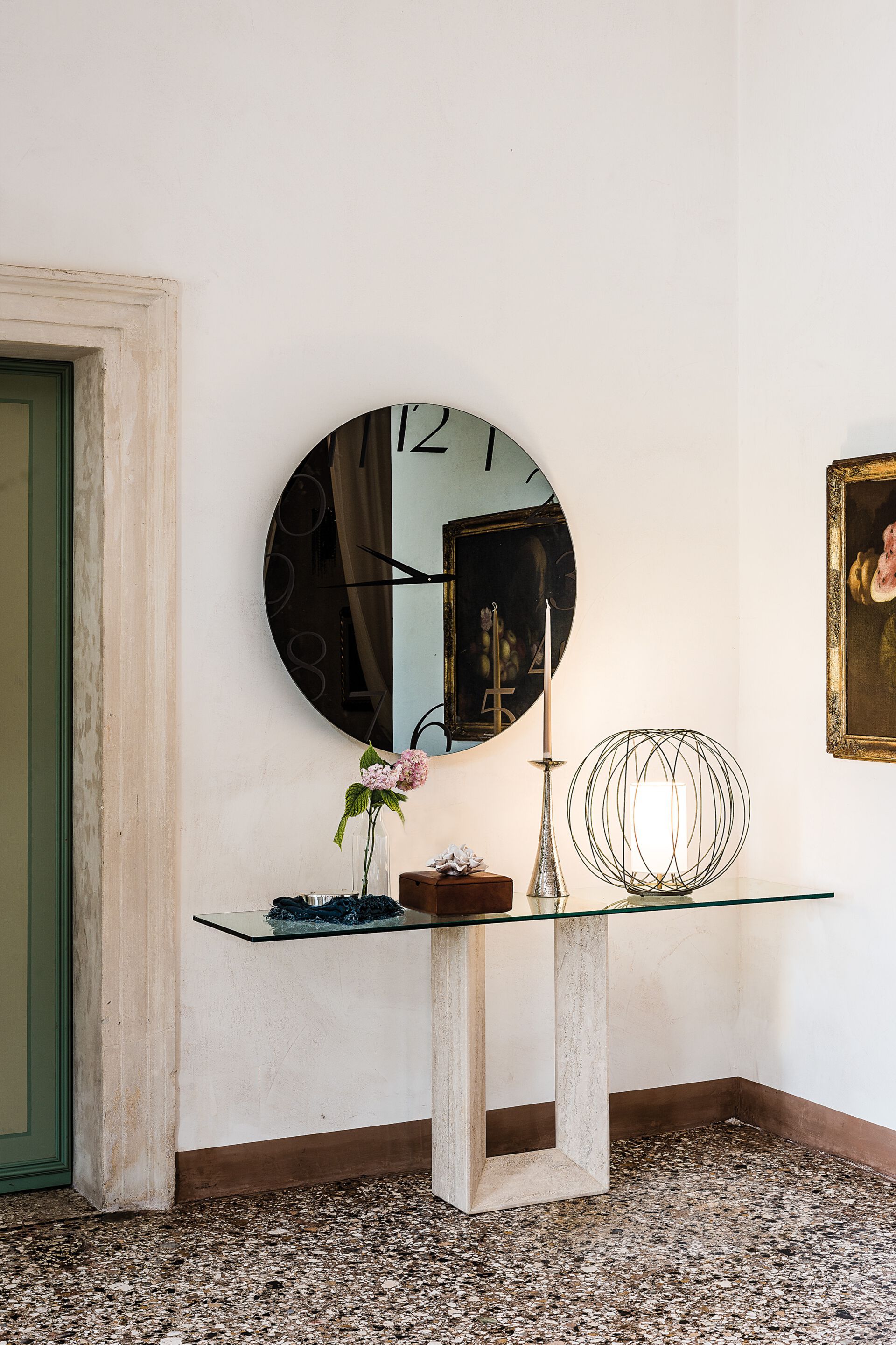 Прямоугольная хрустальная консоль Cattelan italia Камертон ARCH-00016937