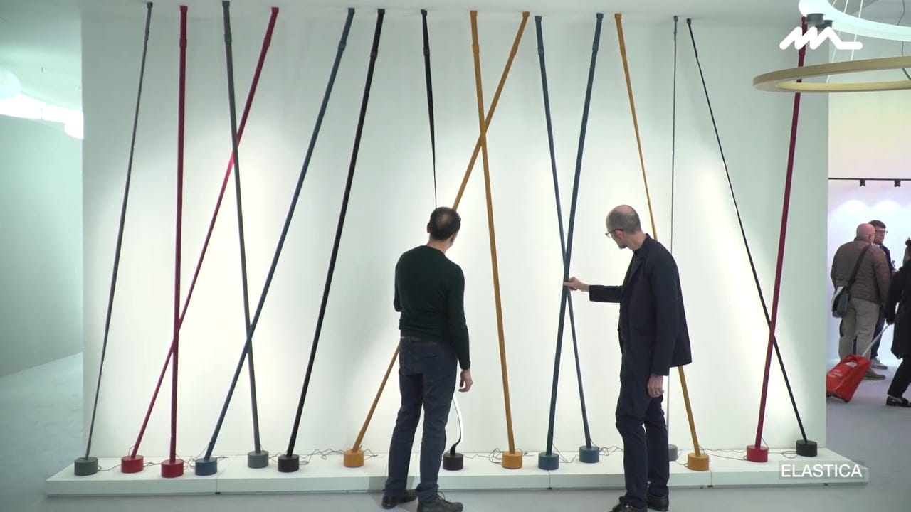 Эластичная ткань регулируемая высота светодиодный торшер Martinelli Luce Elastica ARCH-00143914 - Вид №6