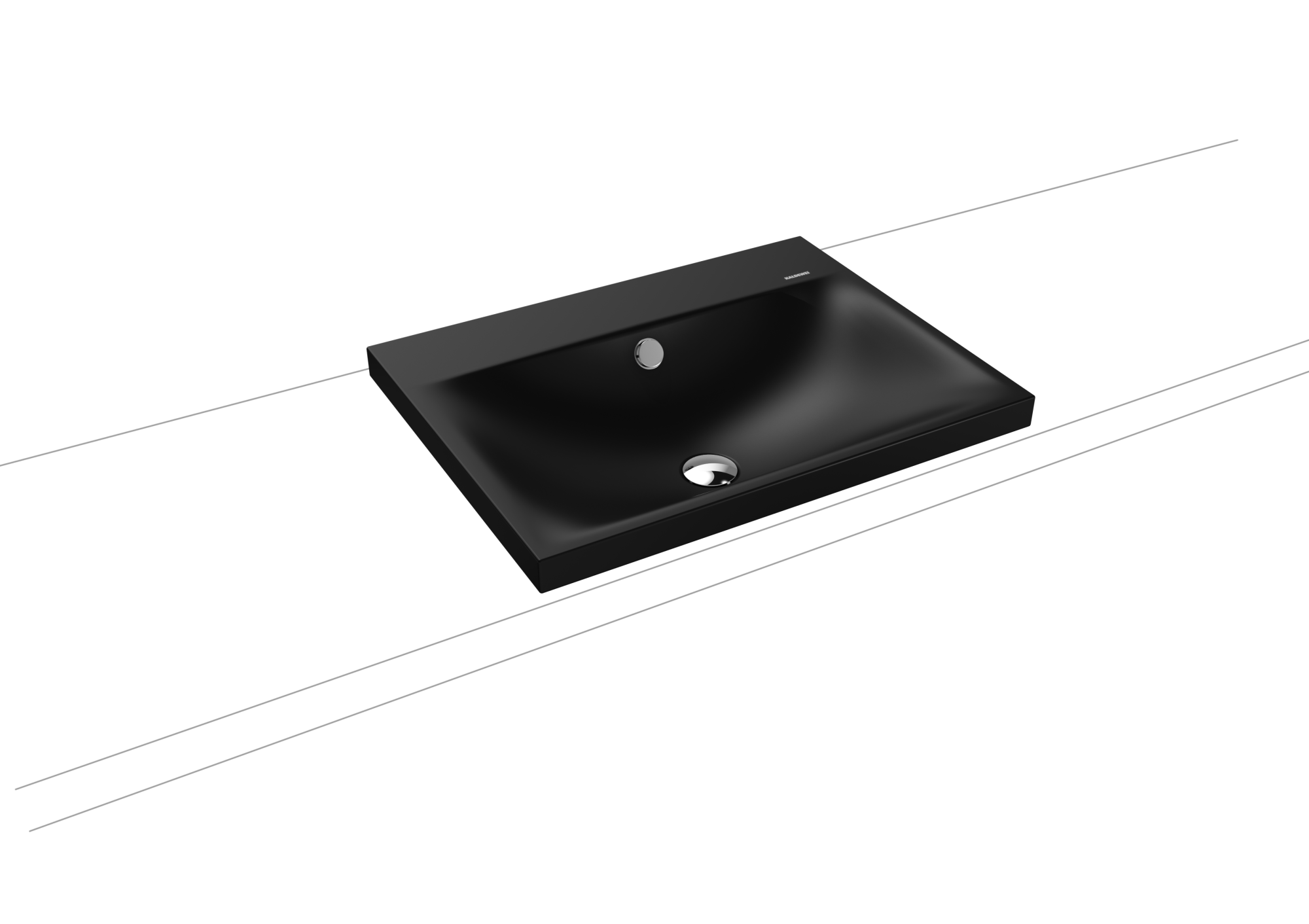 Умывальник KALDEWEI Сталь эмалированная 3040 282 холодный серый 90 30403083282 