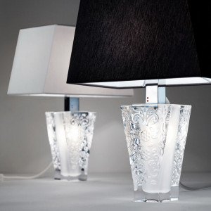 Лампа настольная Fabbian D69B03 01 белая VICKY