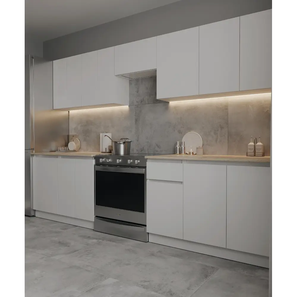 Кухонный шкаф Santreyd Миус - минимализм в белом цвете 89394538 STLM-1444129 - Вид №8