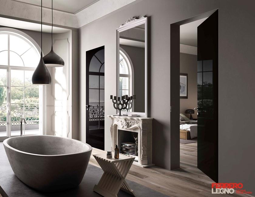 FERREROLEGNO Встраиваемая деревянная дверь со скрытыми петлями Sistema zero sun-id-1442063 - Вид №3