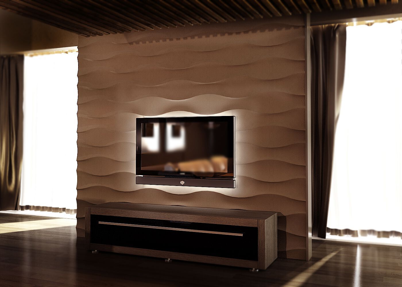 Трехмерное гипсовое покрытие WallDeco M-Modern ARCH-00064776 - Вид №1