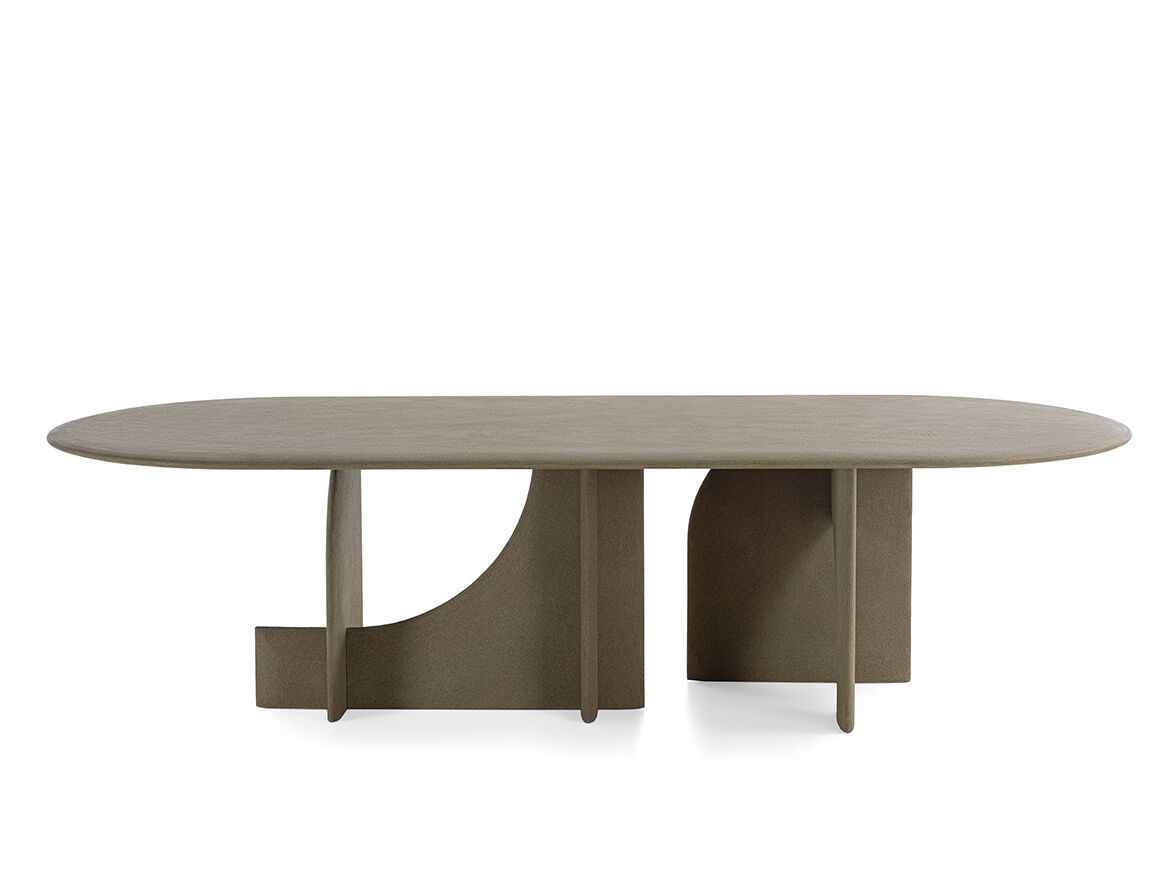 Овальный стол из натурального камня Gallotti&Radice Кремень ARCH-00071274