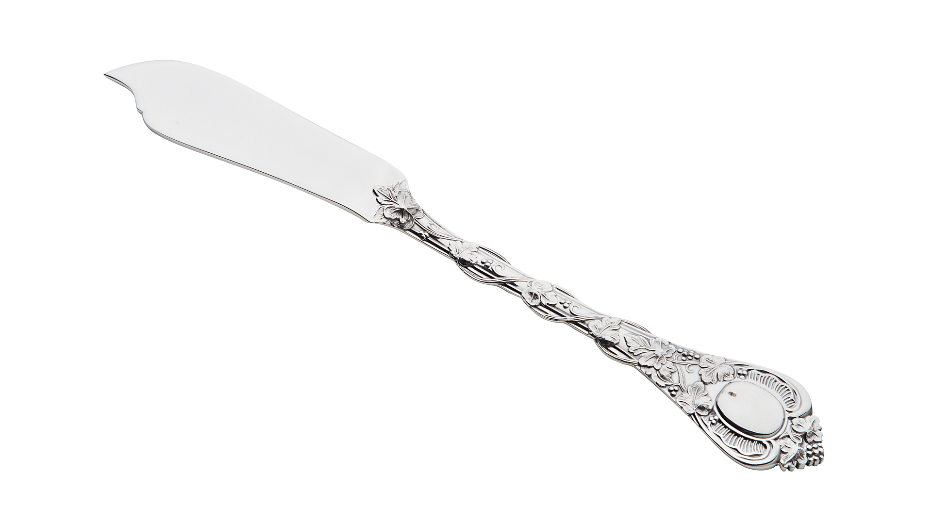 101877 Odiot Нож для рыбы Odiot "Демидофф" 22см (серебро 925) Серебро 925  - Вид №1