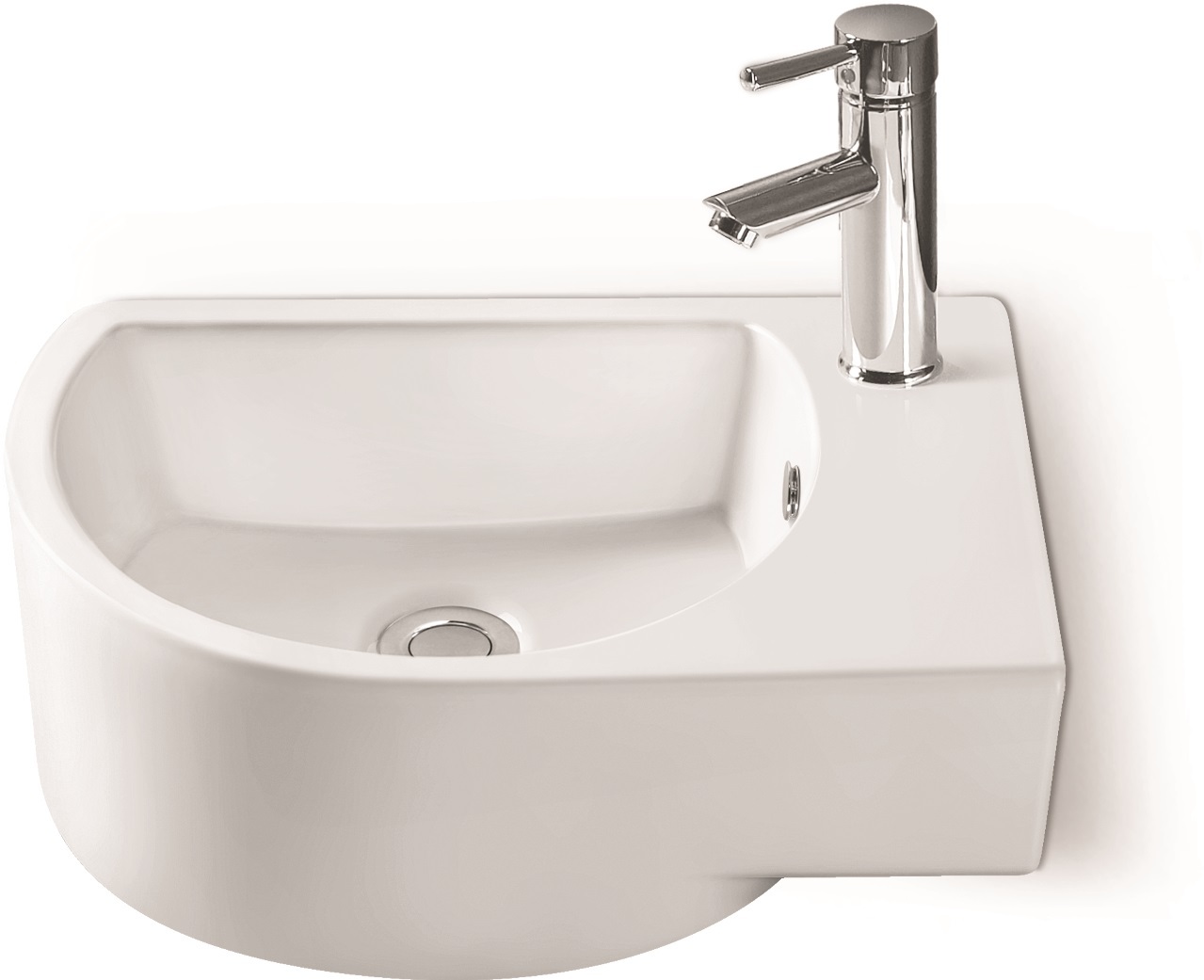 SL-2015L Раковина керамическая с переливом LAB.Space 