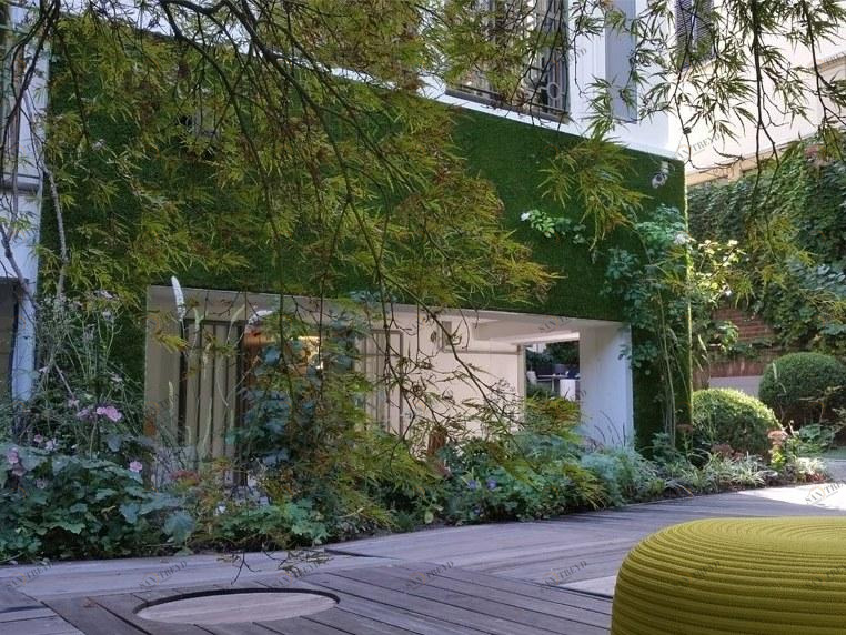 Roofingreen Вентилируемый фасад с внешней отделкой синтетической травой sun-id-1483008