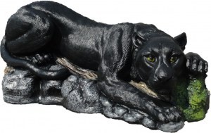 10943 ПАНТЕРА на бревне, скульптура из бетона LAB.Space  - Вид №2