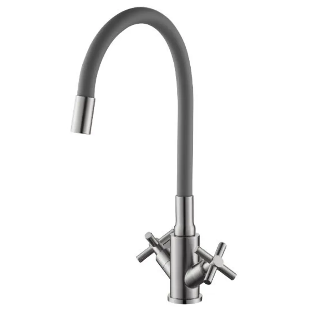 Смеситель ESKO Capela для кухни с гибким изливом, серый 89372925 CP519GR STLM-0872470 - Вид №1